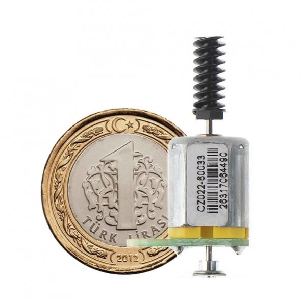 N20 Worm Milli Dc Motor 30000Rpm N20 Micro Motor Dc 5V-24V Uzun ürün görseli 1