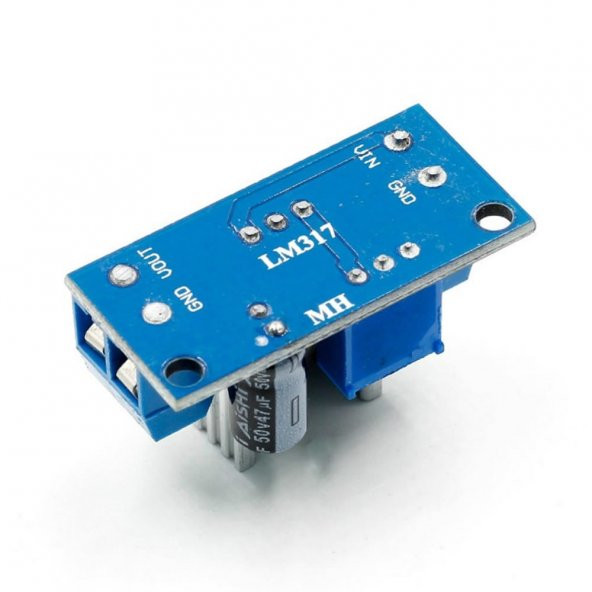 LM317 Modül DC Lineer Regulatör 2A Voltaj Düşürücü - Resim 6