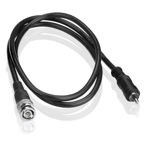 BNC to RCA Kablo 1 Metre Video Ses Sinyal Taşıyıcı Konnektör ürün görseli 1