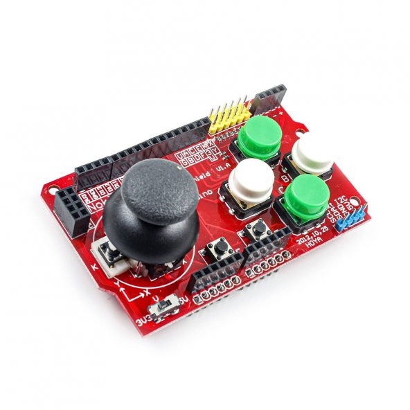 Arduino Joystick Shield 2 Eksen Xy Joystick Nrf24L01 Nokia5110 Bluetooth Shield ürün görseli 1