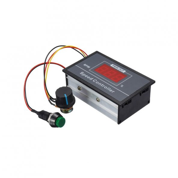 30A 60V DC Motor Hız Kontrol Devresi Panel Tip Potansiyometre - Resim 2
