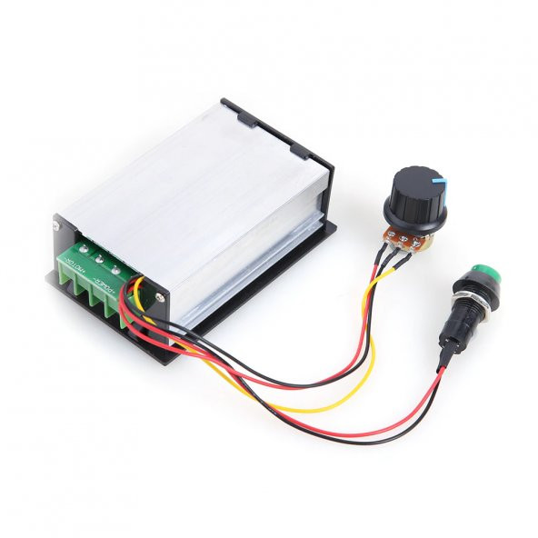 30A 60V DC Motor Hız Kontrol Devresi Panel Tip Potansiyometre - Resim 5