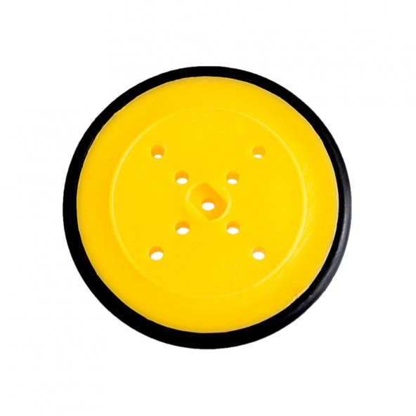42mm Mini Rubber Tekerlek 3mm Mil Uyumlu Robot Oyuncak Wheel ürün görseli 1