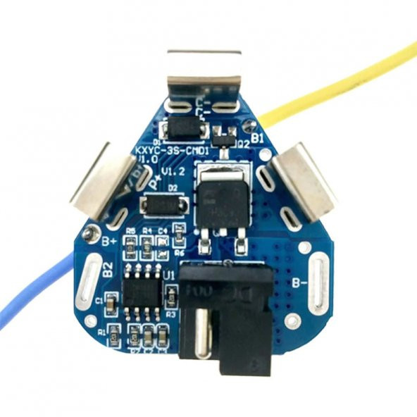 3S 8A 12V Lityum Batarya BMS Koruma Kartı - Resim 3