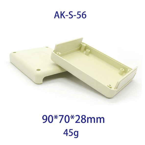 AK-S-56 Plastik Kutu Siyah Elektronik Devre Kutusu - Resim 4