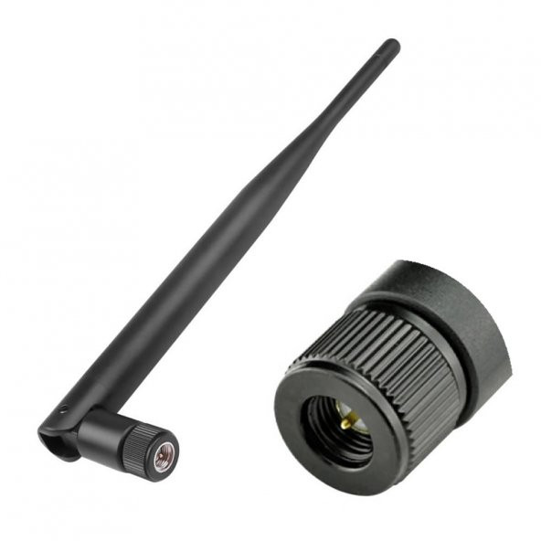 6 Dbi, Dikey, 20cm Anten, RF, 50ohm,WIFI, 2.4gHz, 5.8Ghz, FPV, Drone, Sinyal Kuvvetlendirici ürün görseli 1