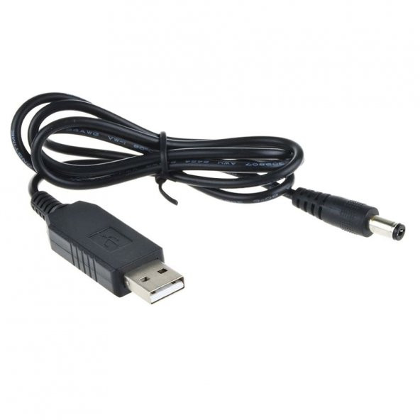 5V to 12V Kablolu Voltaj Yükseltici USB 700mA Adaptör Soket Modem ürün görseli 1