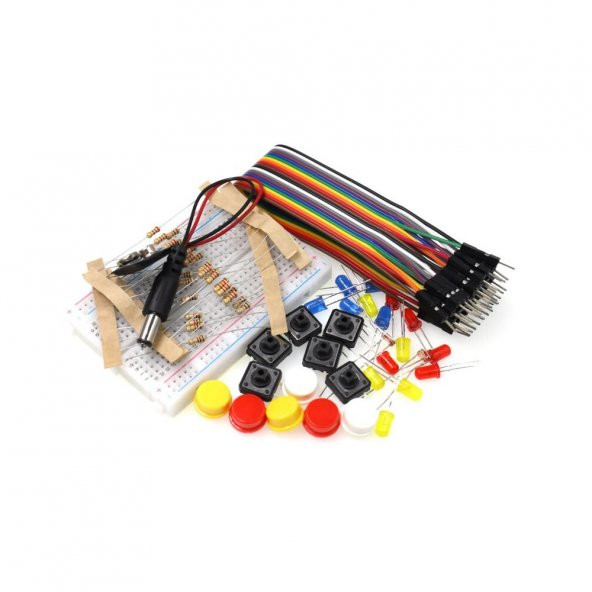 Elektronik Başlangıç Seti Arduino Starter Kit Breadboard Led - Resim 3