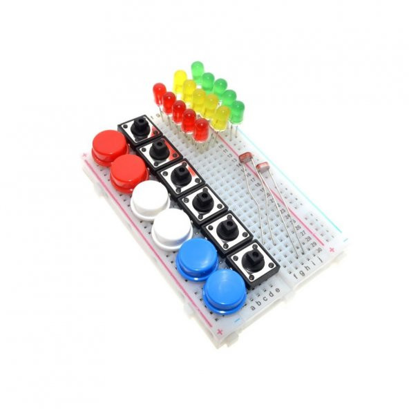 Elektronik Başlangıç Seti Arduino Starter Kit Breadboard Led - Resim 7