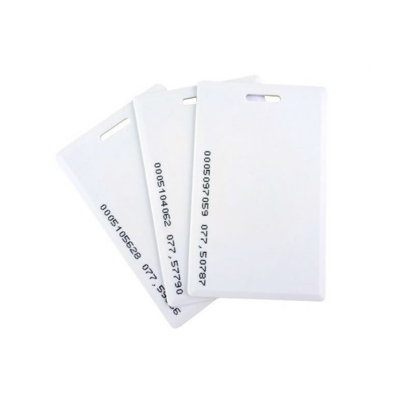 Kalın Tip 125KHZ RFID Rfid Manyetik Kart Proximity Göstergeç 125 Khz Kapı Geçiş Personel Takip ürün görseli 1