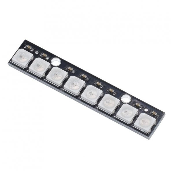 8 Bit Neopixel Ws2812B 5050 Rgb Led Modü Adreslenebilir Stick ürün görseli 1