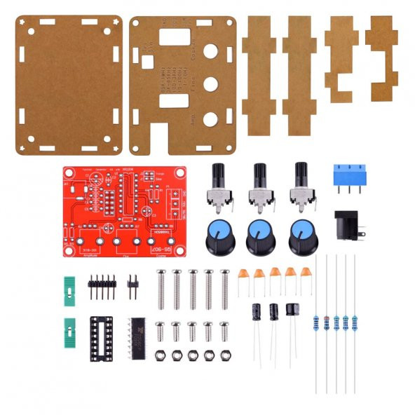 XR2206 Sinyal Jeneratör DIY Kit Demonte Kare Sinüs Üçgen Dalga ürün görseli 1