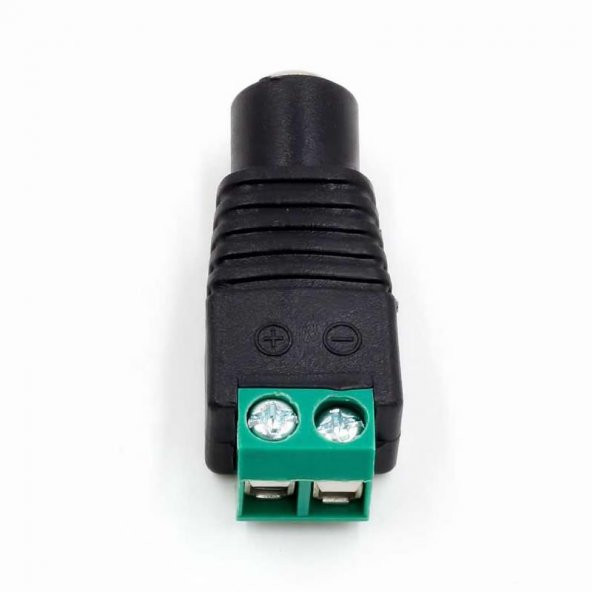 2.1mm Adaptör Klemens Dönüştürücü Terminal 24VDC 5A Lehimsiz Adatör Besleme Dönüştürücü ürün görseli 1