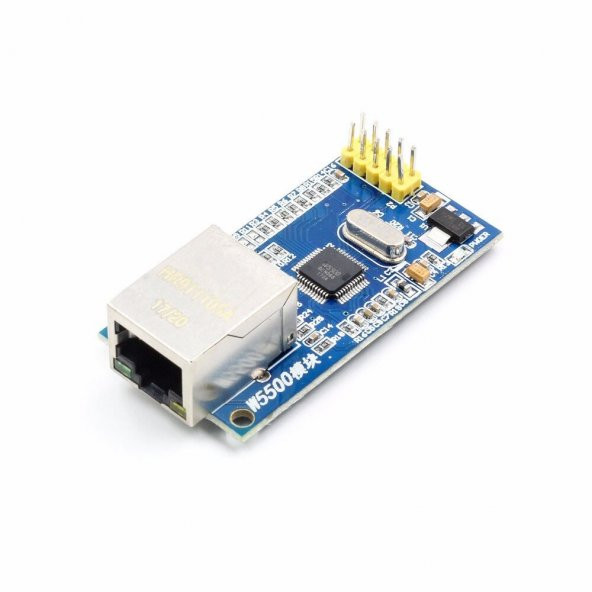 W5500 Ethernet Modül Module SPI Wiznet TCPIP Ethernet Haberleşme Modülü iot IOT ürün görseli 1