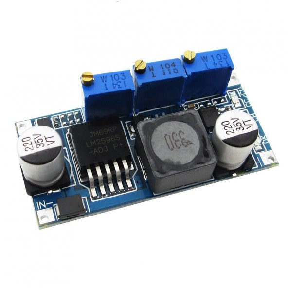 LM2596 ACAV Pil Şarj Modülü Voltaj Düşürücü Güç Kaynağı Ayarlanabilir Akım Pil Sarj Led Sürücü ürün görseli 1