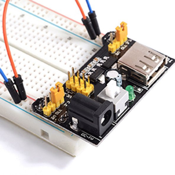Breadboard Güç Kaynağı Modülü Breadboard Power Modül 3.3V 5V Prototip Devre Test ürün görseli 1