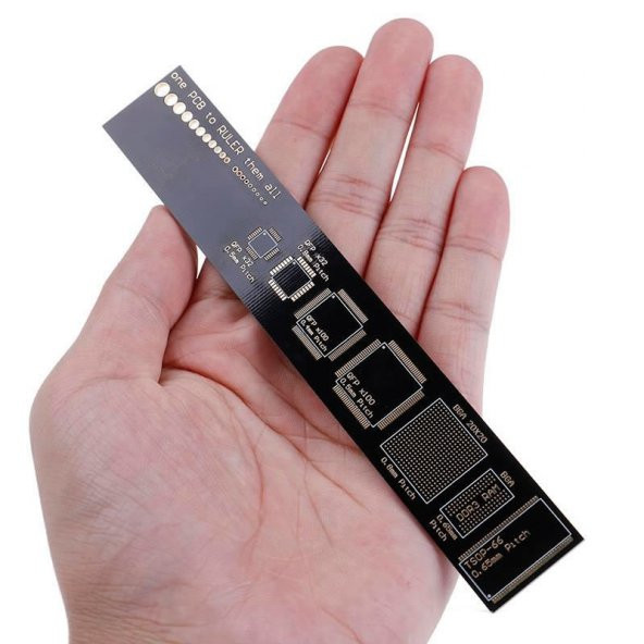 15cm Pcb Cetvel Referans Cetveli Reference Ruler Smd Komponent - Resim 2