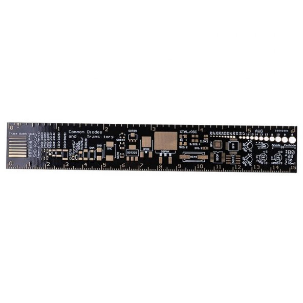 15cm Pcb Cetvel Referans Cetveli Reference Ruler Smd Komponent - Resim 3