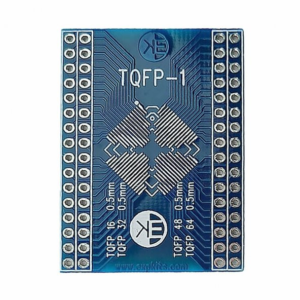 Tqfp-1 0.5Mm Smd Dip Çevirici Pcb Tqfp16 Tqfp32 Tqfp48 Tqfp64 ürün görseli 1