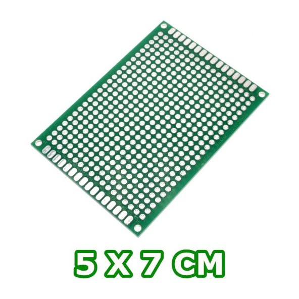 5Cm X 7Cm 18X24 Proto Pcb Pertinaks Elektronik Devre Prototip - Resim 6