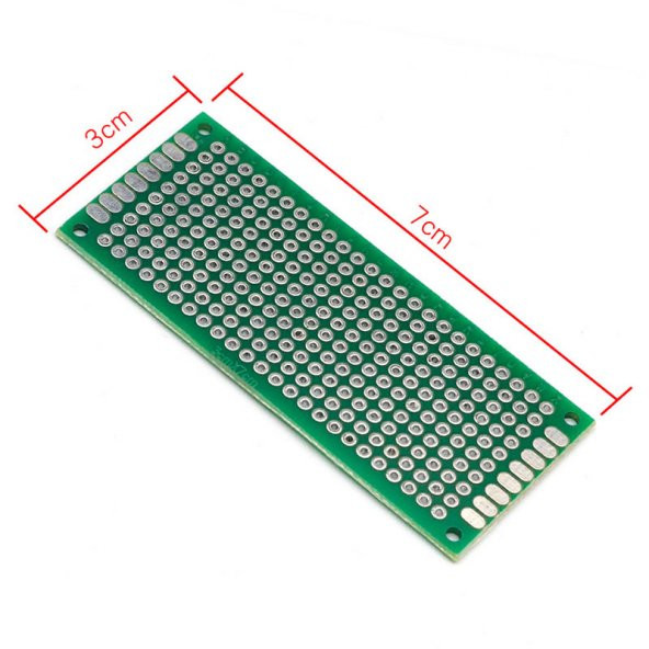 3Cm X 7Cm 10X24 Proto Pcb Pertinaks Elektronik Devre Prototip - Resim 8