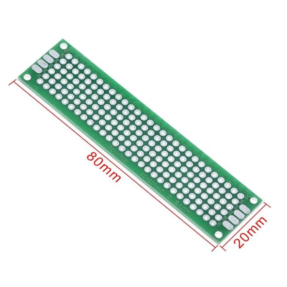 2X8Cm 06X28 Proto Pcb Pertinaks Elektronik Devre Prototip Deney - Resim 8