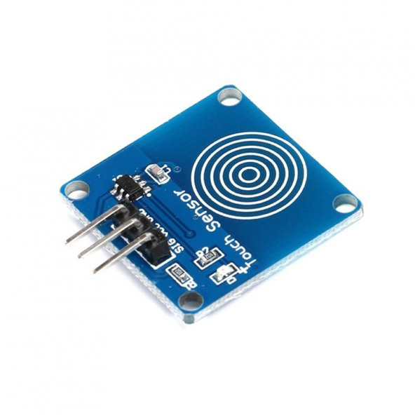 Arduino TTP223B Dokunmatik Sensör Modülü 1 Buton - Resim 4