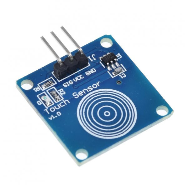 Arduino TTP223B Dokunmatik Sensör Modülü 1 Buton - Resim 5
