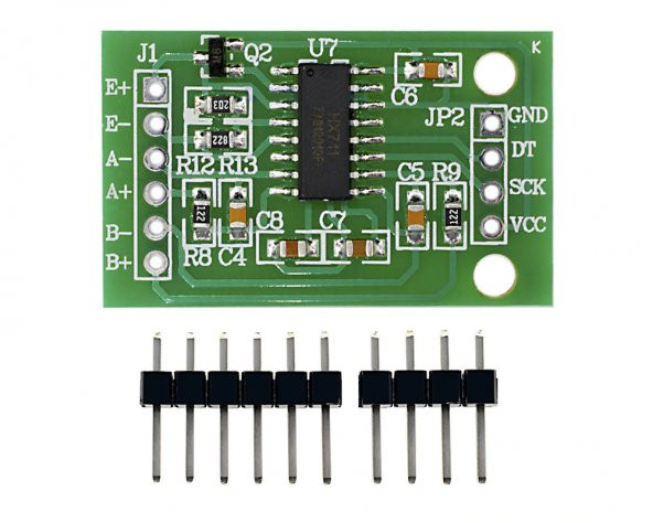 HX711 Çift Kanal Ağırlık ve Tartı Sensör Modülü ürün görseli 1
