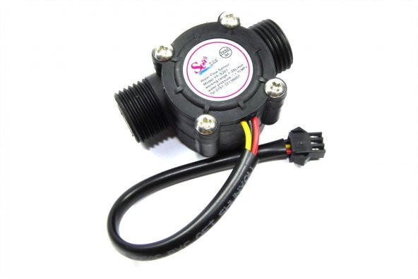 YF-S201 Su Akış Sensörü ve Hidrolik Basınç Sensörü Water Flow - Resim 4