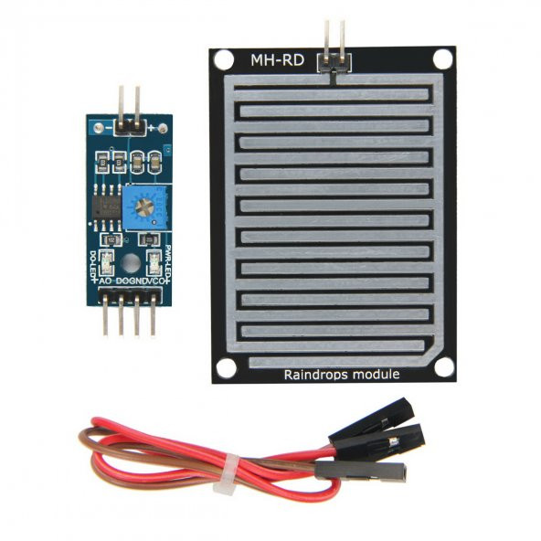 Yağmur Algılama Sensör Modülü Arduino Raindrops Su Algılama ürün görseli 1