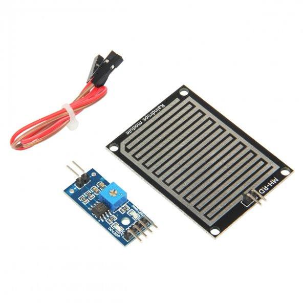 Yağmur Algılama Sensör Modülü Arduino Raindrops Su Algılama - Resim 2
