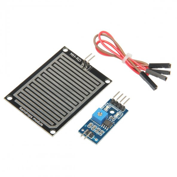 Yağmur Algılama Sensör Modülü Arduino Raindrops Su Algılama - Resim 4