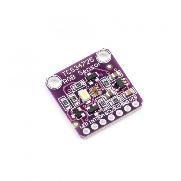 TCS34725 Renk Sensör Modülü Color Sensor RGB Recognition - Resim 2