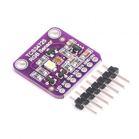 TCS34725 Renk Sensör Modülü Color Sensor RGB Recognition - Resim 6