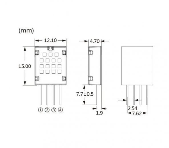 AM2120 Sıcaklık ve Nem Sensör Modülü - Resim 7
