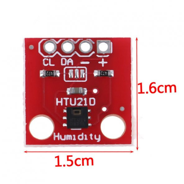 HTU21 Sıcaklık ve Nem Sensör Modülü Isı - Resim 7