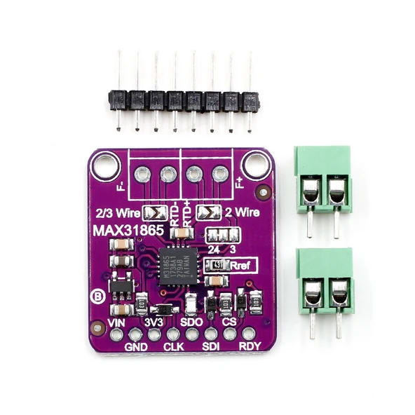 MAX31865 Thermocouple Modül RTD Sıcaklık Isı Sensör Okuyucu 15 Bit ADC SPI PT1000 ürün görseli 1