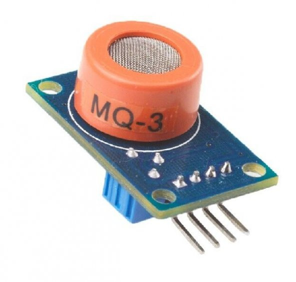 MQ-3 Alkol Gaz Sensörü MQ3 Alcohol Ethanol Gas Sensör - Resim 7