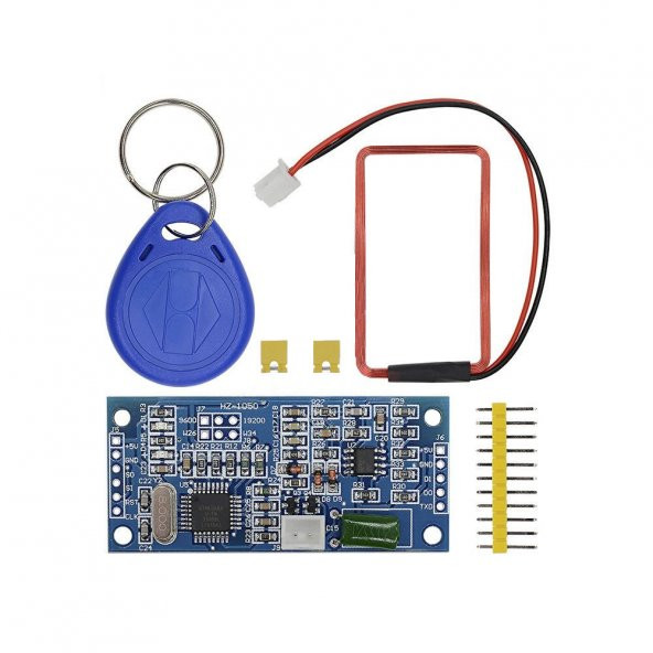 HZ-1050 125 kHz RFID Okuyucu Kablosuz Personel Stok Takip Kart 5V ürün görseli 1