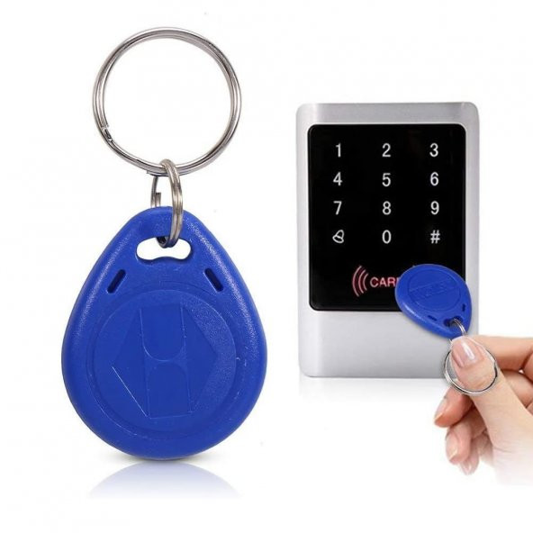125Khz Rfid Manyetik Anahtarlık Proximity Göstergeç 125 Khz Kapı Geçiş Personel Takip Em4100 ürün görseli 1