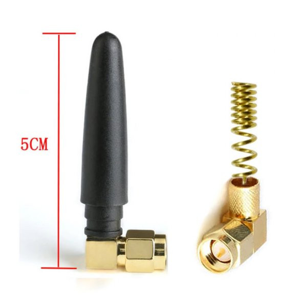 GSM GPS GPRS Anten 3dBi SMA 90 Derece 900MHz 1800MHz 2400MHz ürün görseli 1