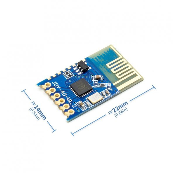 JDY-40 2.4 Ghz Kablosuz Alıcı Verici Modül Seri Haberleşme TTL ürün görseli 1