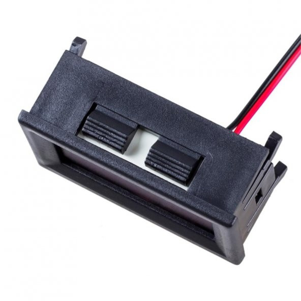 0.56 inch DC 0-100V Digital Kırmızı Voltmetre 3 Telli Panel Tip - Resim 4