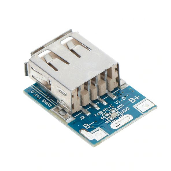 134N3P Powerbank Devresi - Lityum Pil Şarj - 5V 1A Usb Boost Modül Lion ürün görseli 1