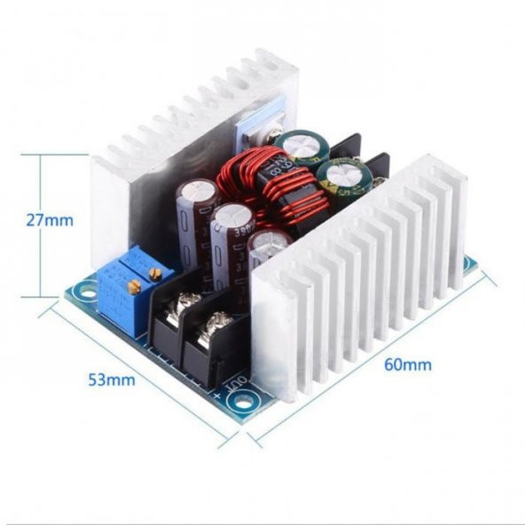 300W 20A Voltaj Düşürücü Modül Step Down DC DC Güç Kaynağı - Resim 7