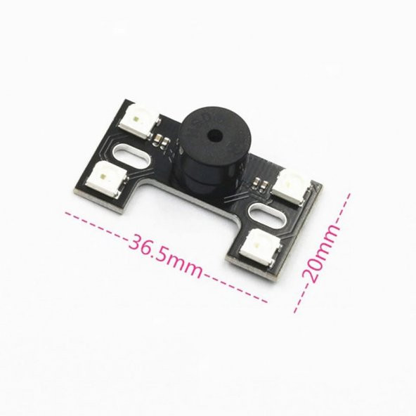 WS2812B LED + 5V BUZZER RC Dron FPV Racing Flight Controller ürün görseli 1