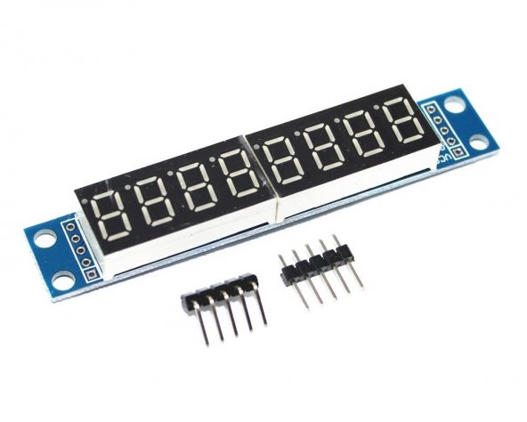 MAX7219 8 Hane Seri 7 Segment Ekran Ekran - 8 Digit Dijital Seri - Resim 4
