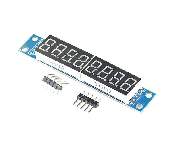 MAX7219 8 Hane Seri 7 Segment Ekran Ekran - 8 Digit Dijital Seri - Resim 7