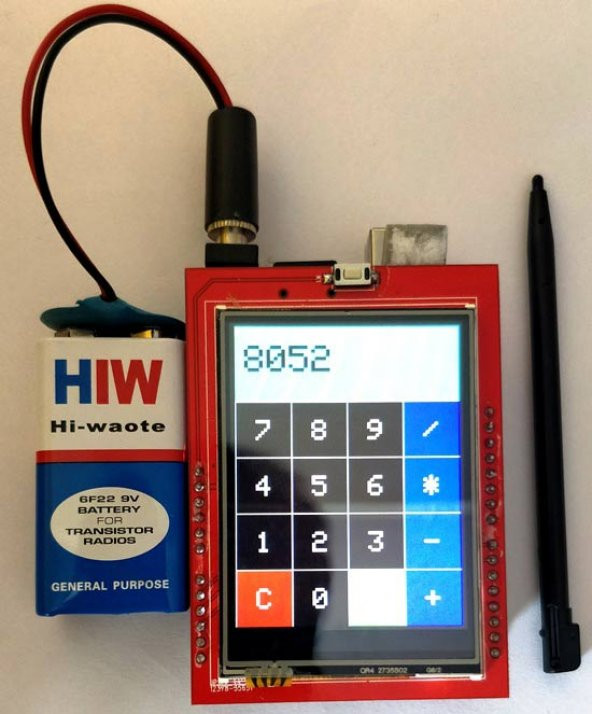 2.4 inch 320X240 Tft Lcd Shield + Resiztif Dokunmatik + Microsd - Resim 2
